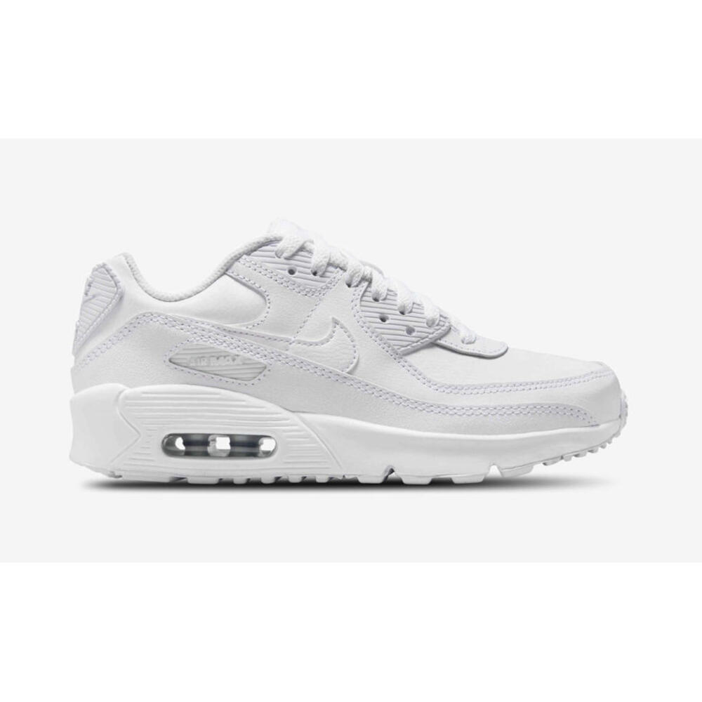 Nike Air Max 90 White HF6358-102 Youth Size 5.5Y Fits Women Size 7